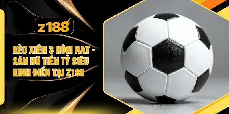 Kèo Xiên 3 Hôm Nay - Săn Hũ Tiền Tỷ Siêu Kinh Điển Tại Z188